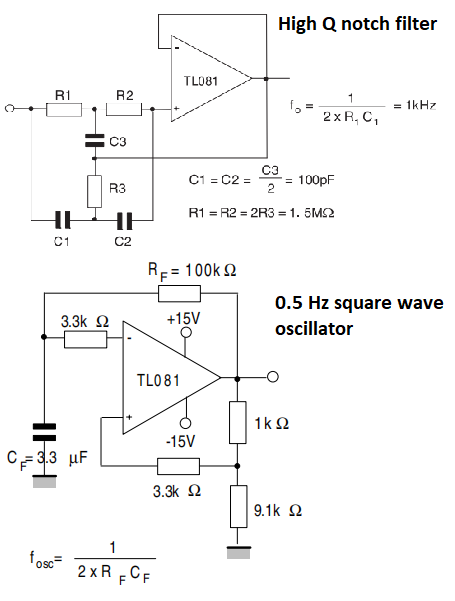 TL081 Application Diagram