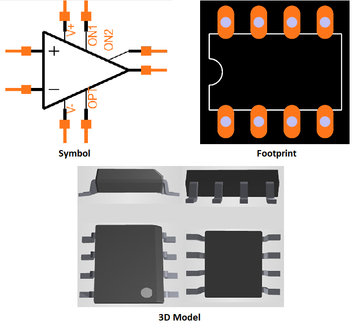 TL081 CAD Representation